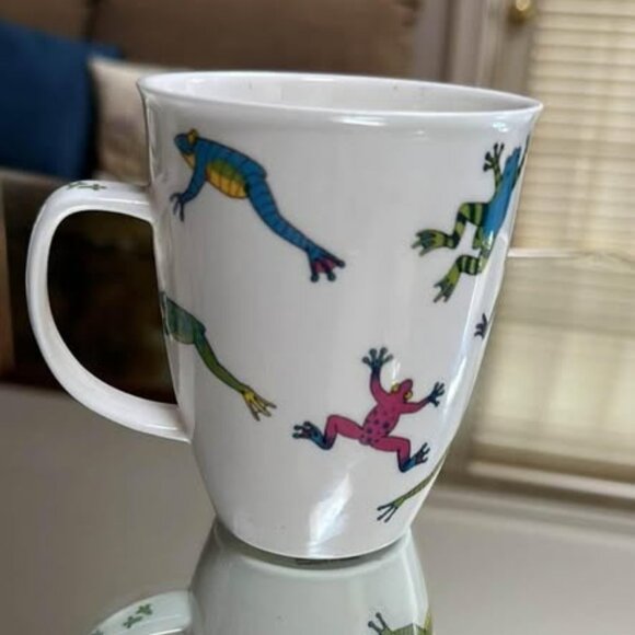 Dunoon Retro Mug Frog Footprints - Picture 2 of 6